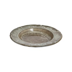 Piatto Fondo Cm 23 Rilievo Rustico