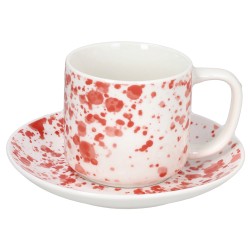 Confezione 6 Tazze The Con piatto Apulia