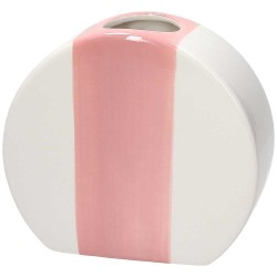 Vaso bombato cm 14 h Pastel