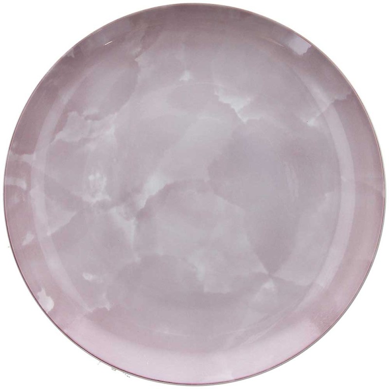 Piatto piano cm 27 Sfera Colorplay rosa