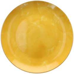 Piatto piano cm 27 Sfera Colorplay giallo