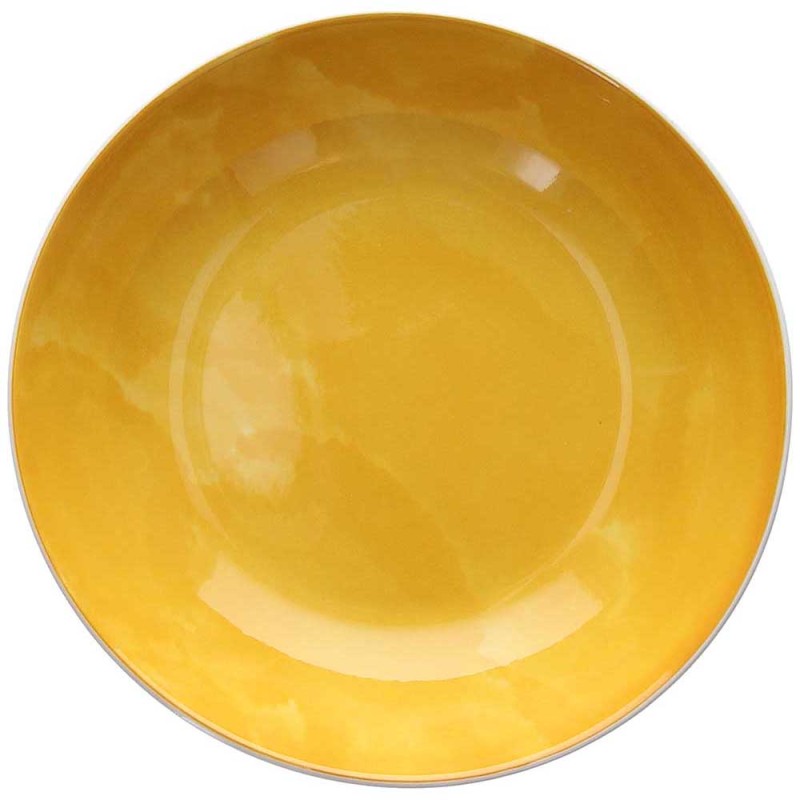 Piatto fondo  cm 20 Sfera Colorplay giallo