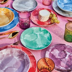 Piatto dessert  cm 19 Sfera Colorplay rosso