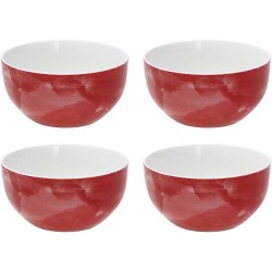 Set 4 coppette cm 14 Sfera Colorplay rosso