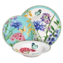 Servizio piatti 18 pezzi Jade