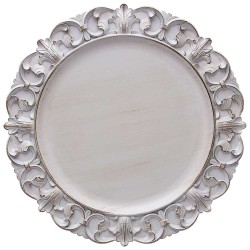 Sottopiatto grigio cm 35 Lirico