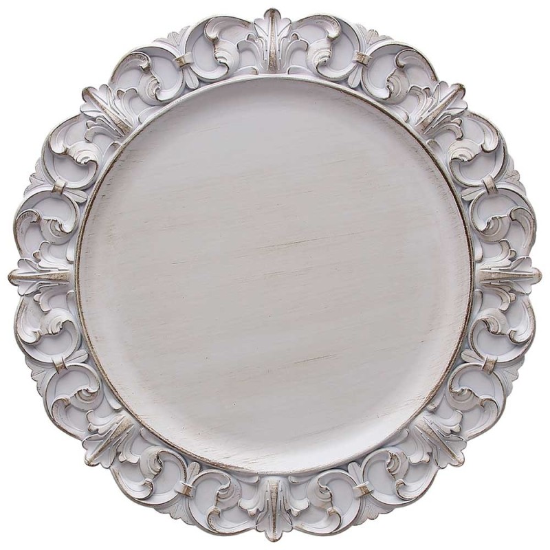 Sottopiatto grigio cm 35 Lirico