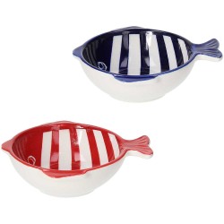Ciotola grande pesce 15x13x4 Fish 2 colori