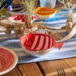 Ciotola grande pesce 15x13x4 Fish 2 colori