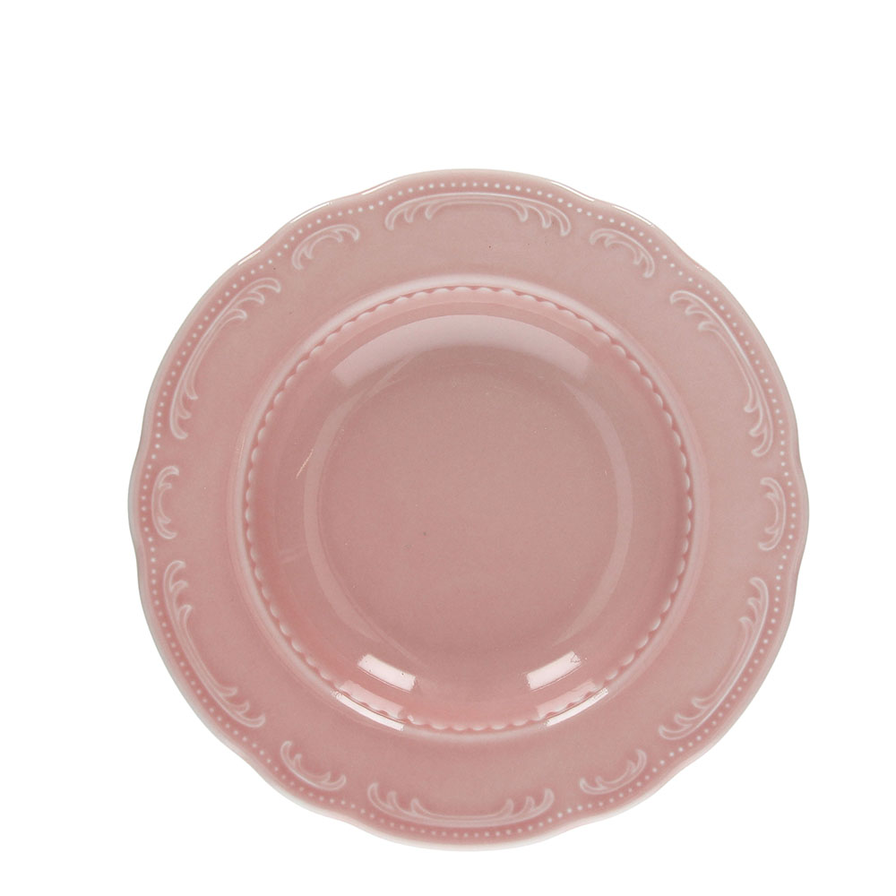 Piatto fondo cm 23 Charme-rosa cipria - Tognana Professional